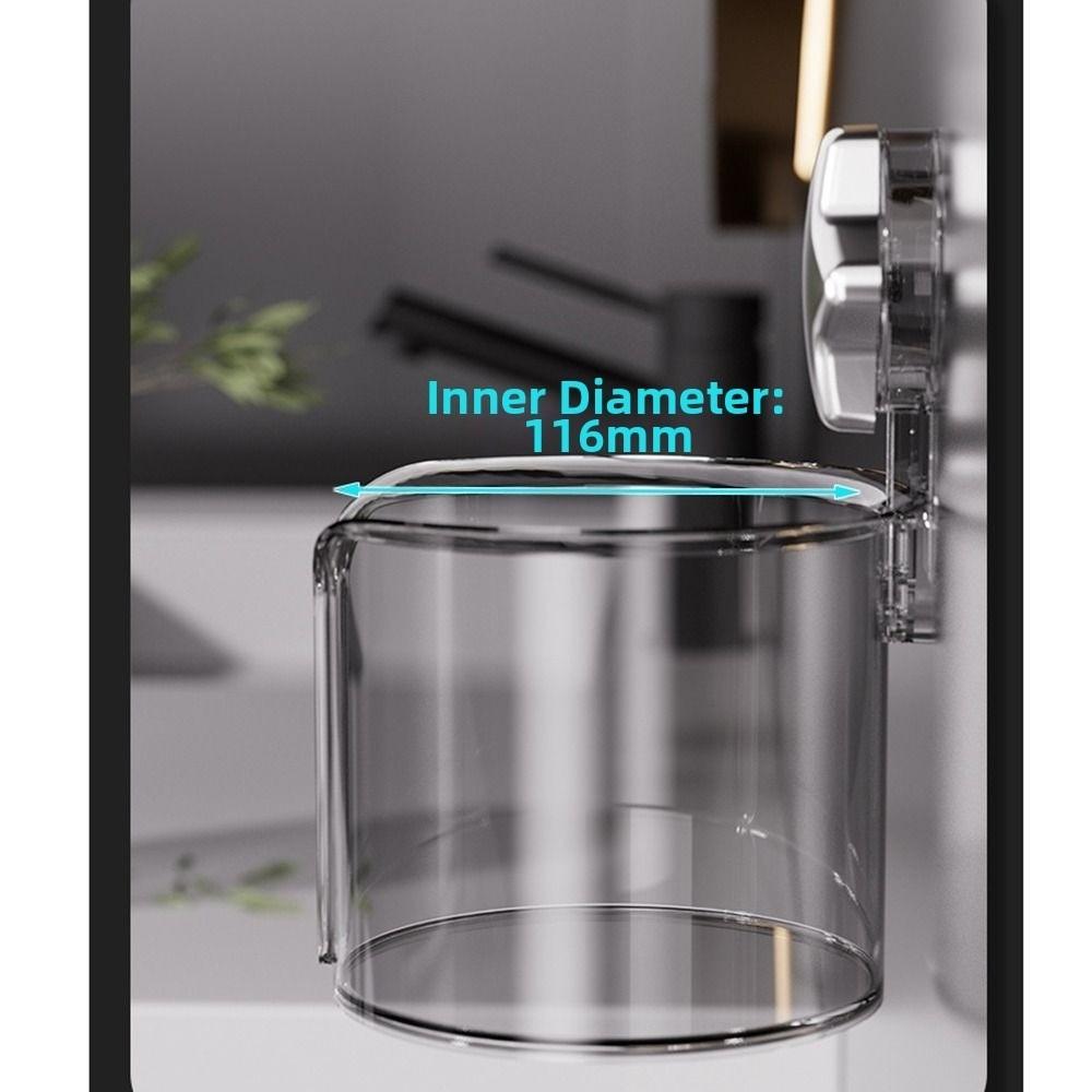 Transparent Toilet Paper Holder Star De sign Paper Towel Storage Rack Toilet