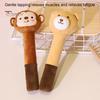 Massage Hammer Cartoon Animal Shape Manual Long Handle Soft Plush Hammer Stick Back Shoulder Neck Beat Massager Acupoint Muscle Knock Massage Hammer