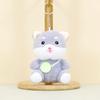 Adorable Plush Dog Keychain Cute Animal Stuffed Toy For Couples And Bags