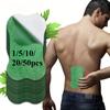 Green Bone Back Patch, Heat Releasing Lumbar Support, Suitable for Offices and Athletes, Mugwort and Ginger Formula