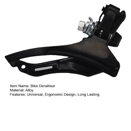 Universal Bike 3 Speed Change Front Derailleur Easy To Install MTB Mountain Bike Thumb Gear Shift Lever Bicycle Accessory