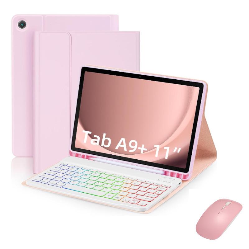 Чехол-клавиатура Bluetooth для планшета Samsung A9Plus10FE+ и испанская мышь-бар