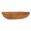 Trough Coco Liners for Planters Hanging Basket Coconut Fiber Liner Flower Basket Liner for Wall Planters Window Boxes Balcony