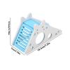 Wood Wooden Hamster House Bright Color Climbing Stairs Hamster Rest Nest Assembly Required Smooth Surface Hamster Climbing Toy