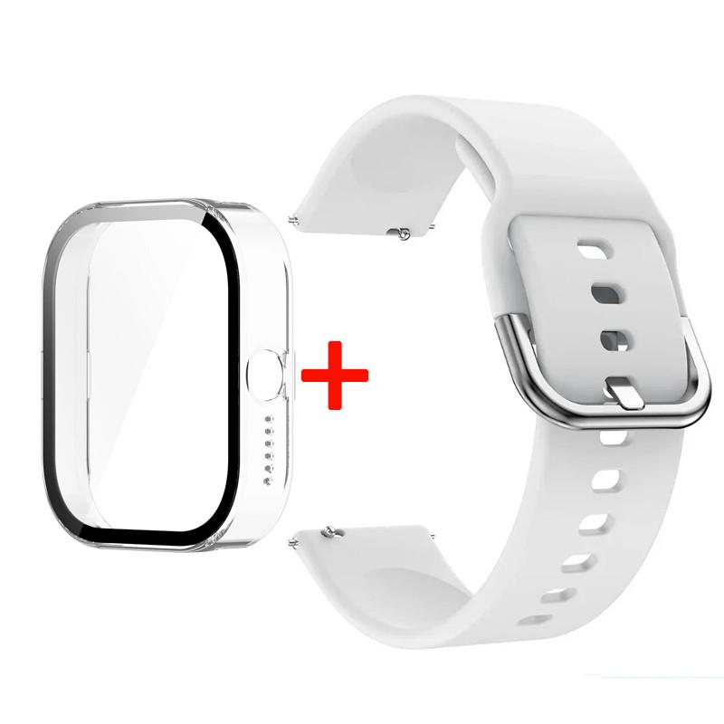 Ремешок для часов + защитный чехол для CMF By Nothing Watch Pro Strap Sports Silicone Wristband Correa для CMF Watch Pro Bracelet Belt 22 мм