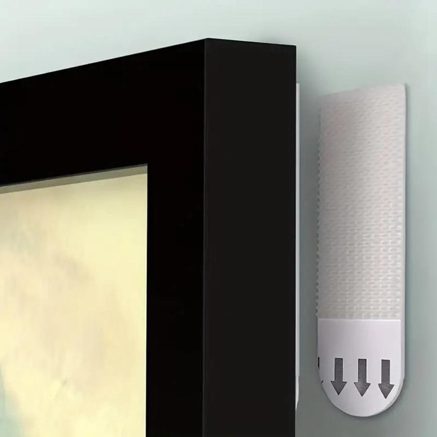 12 пар фоторамок, съемный настенный крючок для фото, гвоздь, бесплатное художественное подвесное устройство, настенный клей, легко снимается, двусторонняя лента