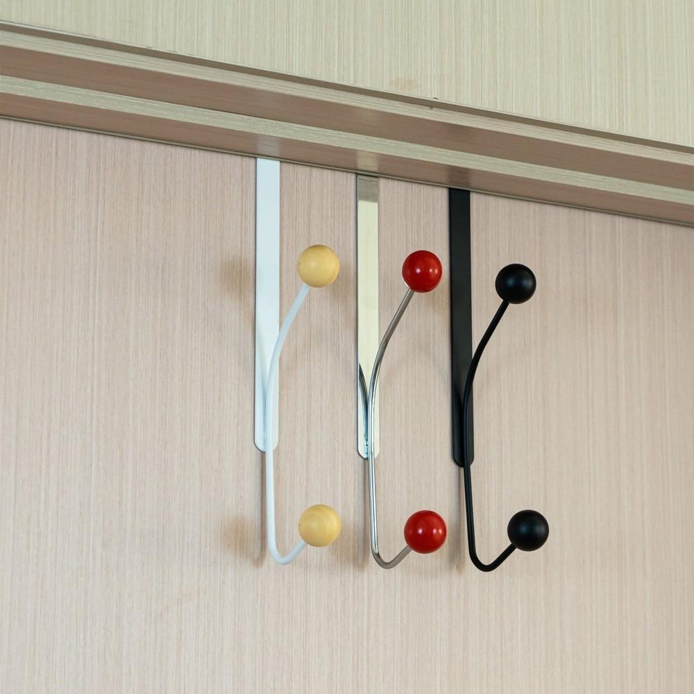 Easy Installation Door Rear Hook Multifunctional Storage Hook Coat Rack Living Room