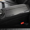 4 шт. карбоновый центральный подлокотник автомобиля коробка панель переключатель кнопка крышка аксессуары для интерьера для Mercedes Benz E GLC C класс W205