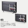 Yamazaki Jitsugyo 5091 TV Back Game Controller Storage Rack Black Smart Can Be Charged While Left In Place Controller Case Approx. W40.5XD8.5XH30cm