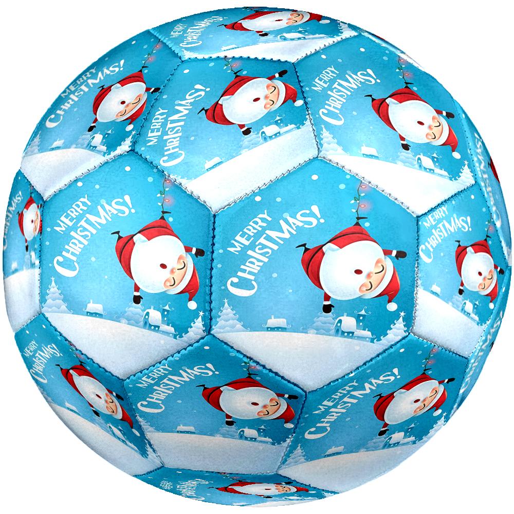 Christmas Santa Claus Theme Size 5 Soccer Ball, Suitable for Both Indoor and Outdoor Matches, a Gift Suitable for Everyone.