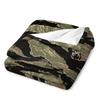 Tigerstripe Camo Throw Blanket Baby Blanket anime Loose Blanket