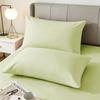 Waterproof Japanese Pillowcase, Anti-Oil & Sweat, Prevents Yellowing, 48x74cm, Universal for All Seasons, Pair.
