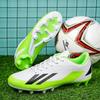 Мужские молодежные футбольные бутсы с длинными шипами, спортивные футбольные бутсы большого размера, молодежная спортивная обувь