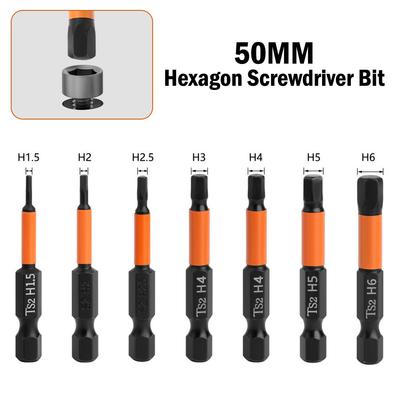 H1.5-H6 Отвертка Шестигранная Бита Магнитная Дрель