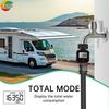 Digital Water Flow Meter High Accuracy Water Consumption and Flow Rate Meter 1/1 Inch Thread Water Flow Measure Tool
