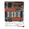 Desktop Motherboard 6 SATA3.0 8 DDR4 DIMM 32Gbps 2 NVME M.2 12 Phase Power Computer Motherboard for