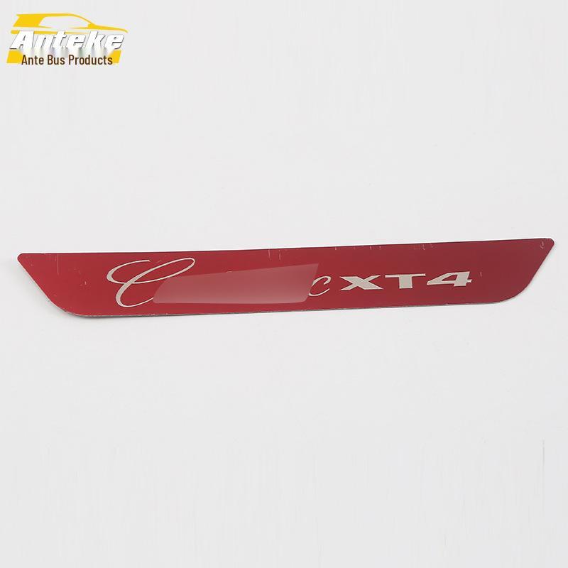 Stainless Steel XT4 Rear Guard Plate & Trunk Protection Pedal