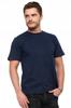 Men's T-Shirt Cotton Short Sleeve XXL Navy