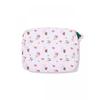 Kirsi Mellow Full Print Quilted Mini Pouch [pink]