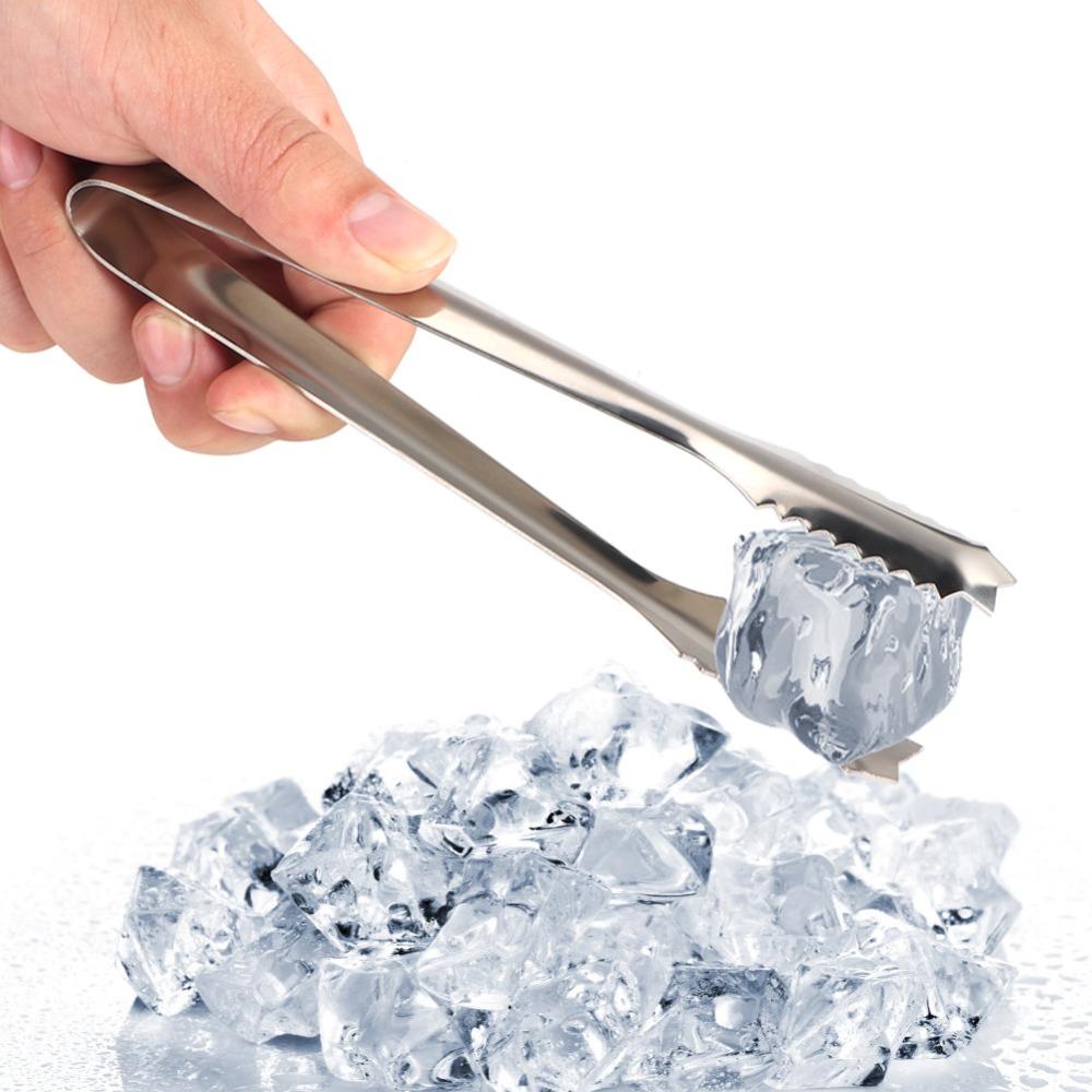 Stainless Steel Sugar Clip Comfortable Grip Salad Tong Multifunctional Tool BBQ Tong  Bar Serving