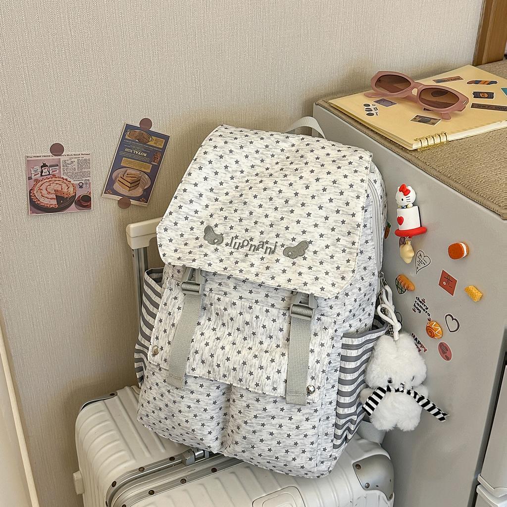 Портфель: модный, уникальный, милый, девчачий рюкзак, рюкзак для студентки, мультяшный, свежий и стильный, рюкзак большой вместимости