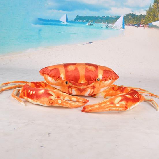 Краб плюшевая подушка волосатая кукла украшение удобная изысканная мягкая игрушка морское животное подарок для мальчиков и девочек