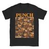New Arrival Team Punch Punch the monkey Baby Monkey Holding  T Shirt for Men Women  Cotton Tshirts Short Sleeve Clothes