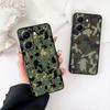 Camo Pattern Military Army Camouflage Cover for Samsung Galaxy S22 S21 S20 FE Ultra Plus A35 A36 A37 A33 A34 A04 A71 Phone Case