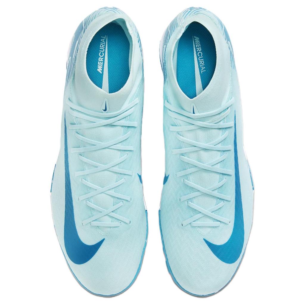 Nike Футбольные шиповки для искусственного покрытия Nike Zoom Mercurial Superfly 10 Academy TF Мужские Синий Ледник Синий Орбита FQ8331-400