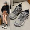 Платформенные кроссовки «папины кроссовки» женские весна 2025 новые универсальные повседневные одинарные туфли нишевые интернет-знаменитость спортивная обувь в наличии