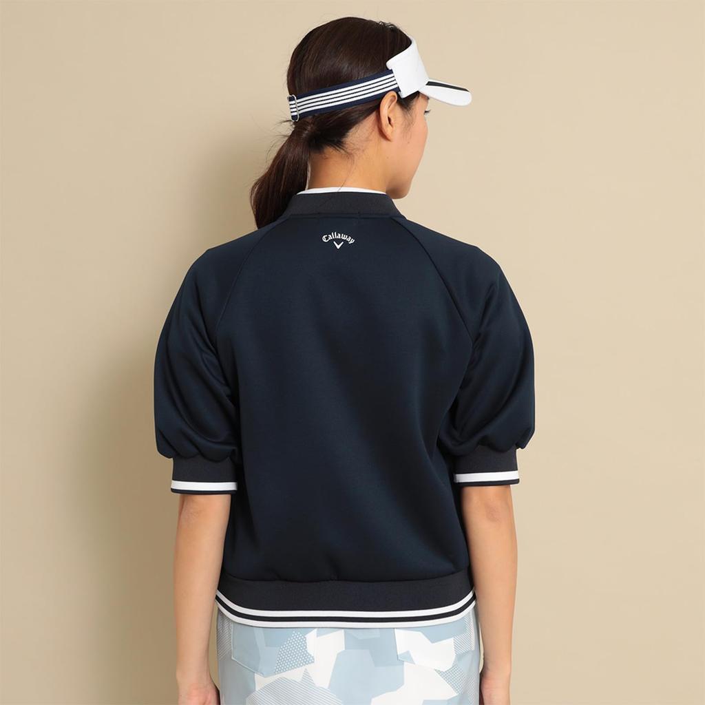 Толстовка с застежкой-молнией Golf C23217200 M [Callaway] женская (Картон Вязать) / / 1120_Военно-морской флот