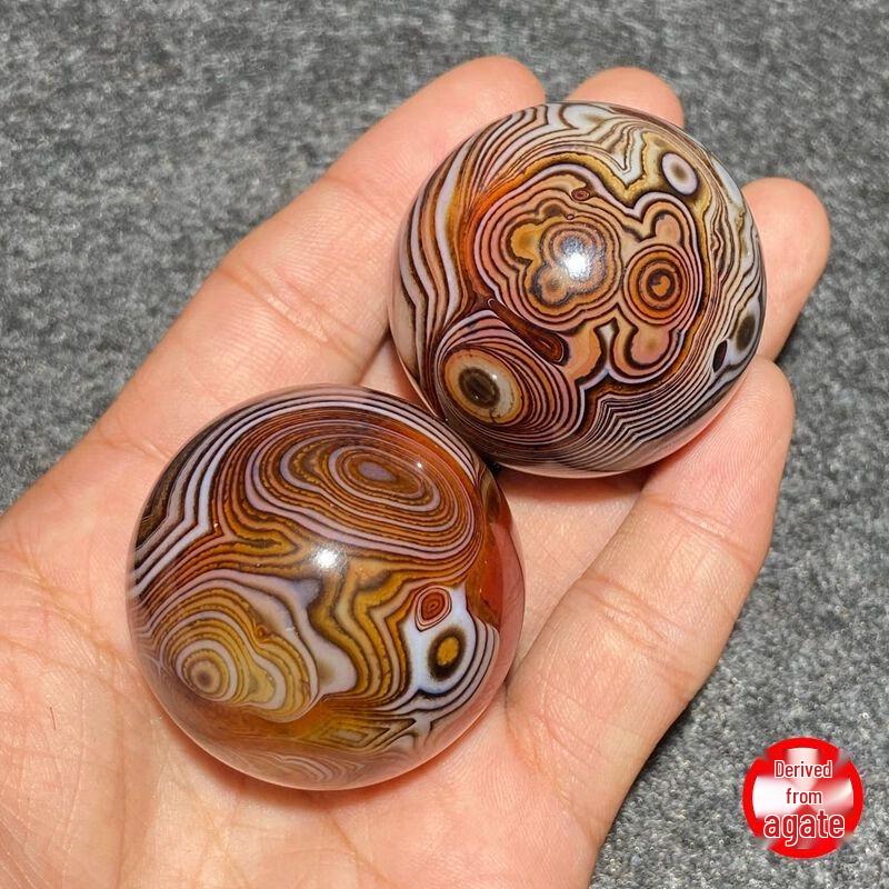 Agate Jade Health Fitness Hand Balls