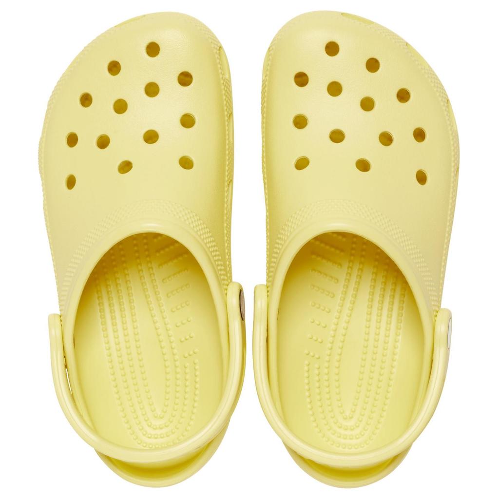 Crocs Классические клоги универсальные и удобные дырчатые туфли унисекс желтые
