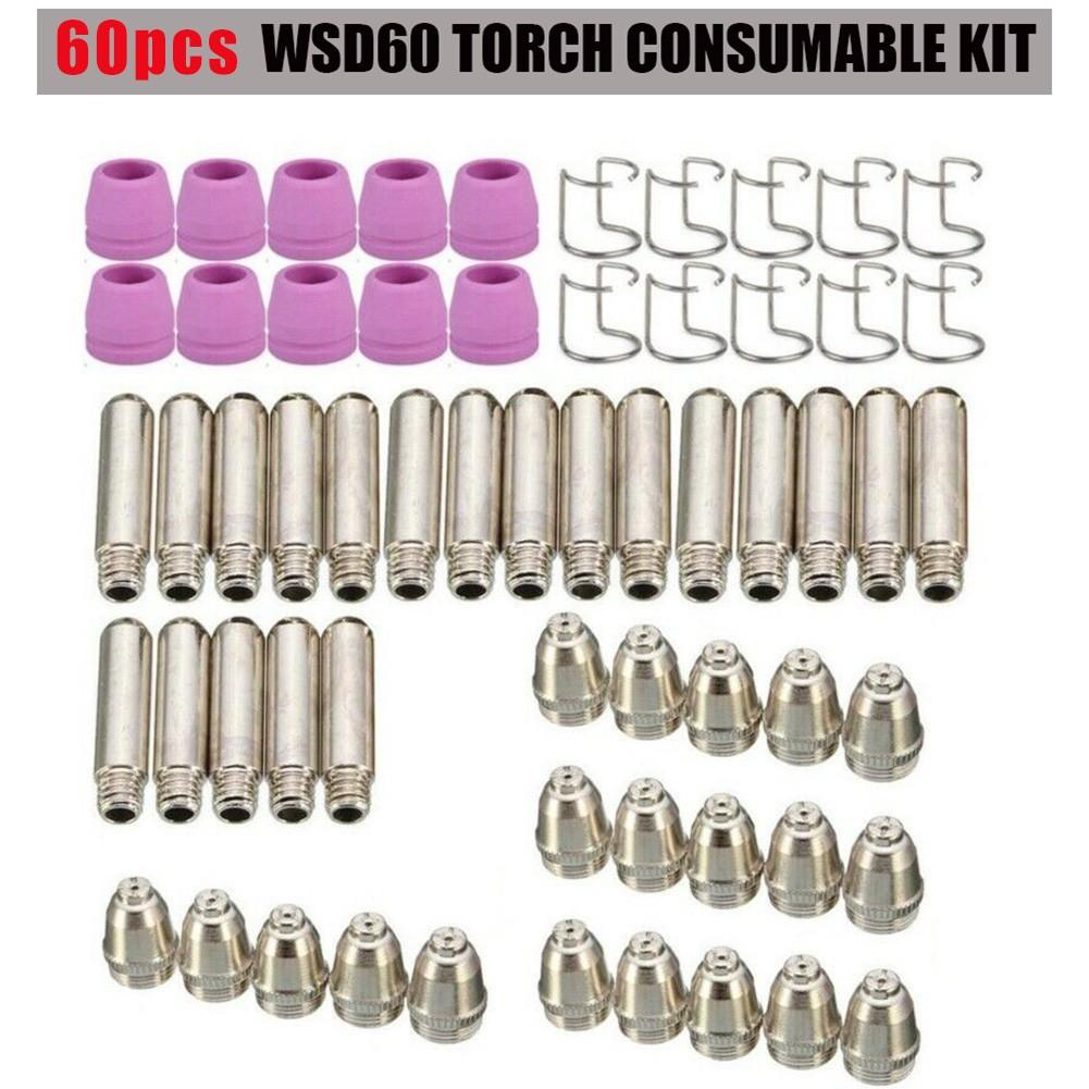 SG55 AG-60 WSD-60P CUT60 Плазменный резак Расходные материалы для резака 50/60A Наконечник