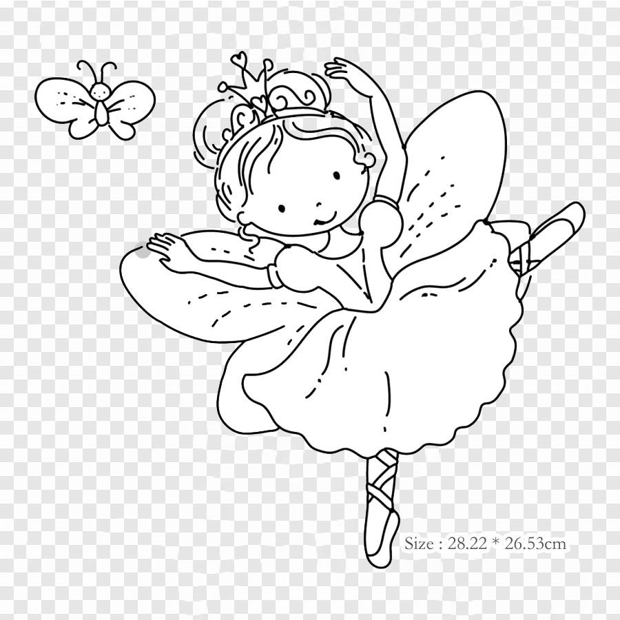 Fairy Princess Iron On Heat Transfer Printing Vinyl Patches Sticker for Clothes DIY Appliques Washable Patches
