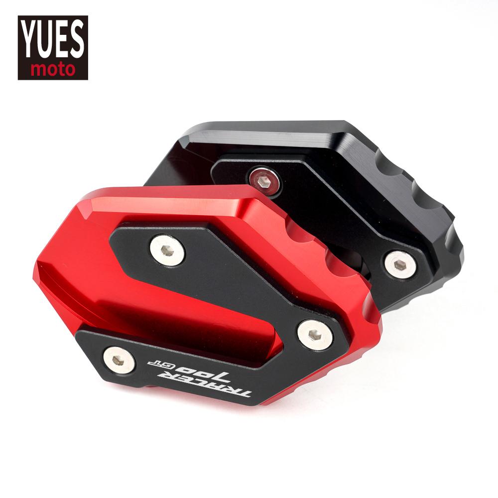 Motorcycle Accessories Kickstand Plate Side Stand Pad Enlarger For Yamaha TRACER 700 GT 700GT