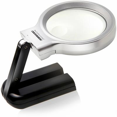 Ручная лупа PhoenixLoupe с 10-кратным увеличительным стеклом и 2 типами света [3x и увеличение] Линза/светодиод