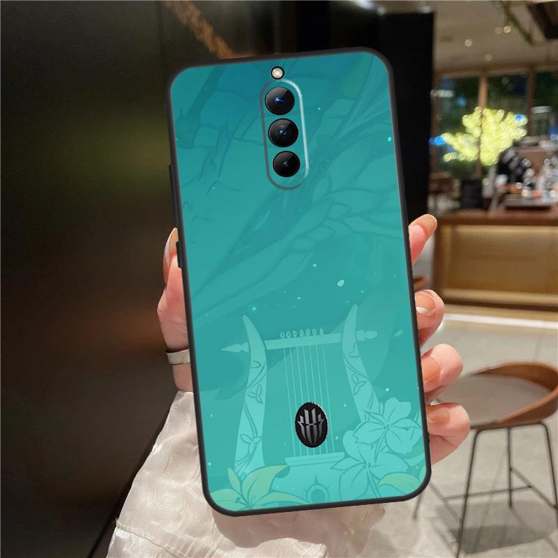 Чехол Genshin Impact Venti для Nubia Red Magic 9 Pro Plus Red Magic 8 8S Pro Plus 5G 5S 6R 6 7 7S 6S Pro