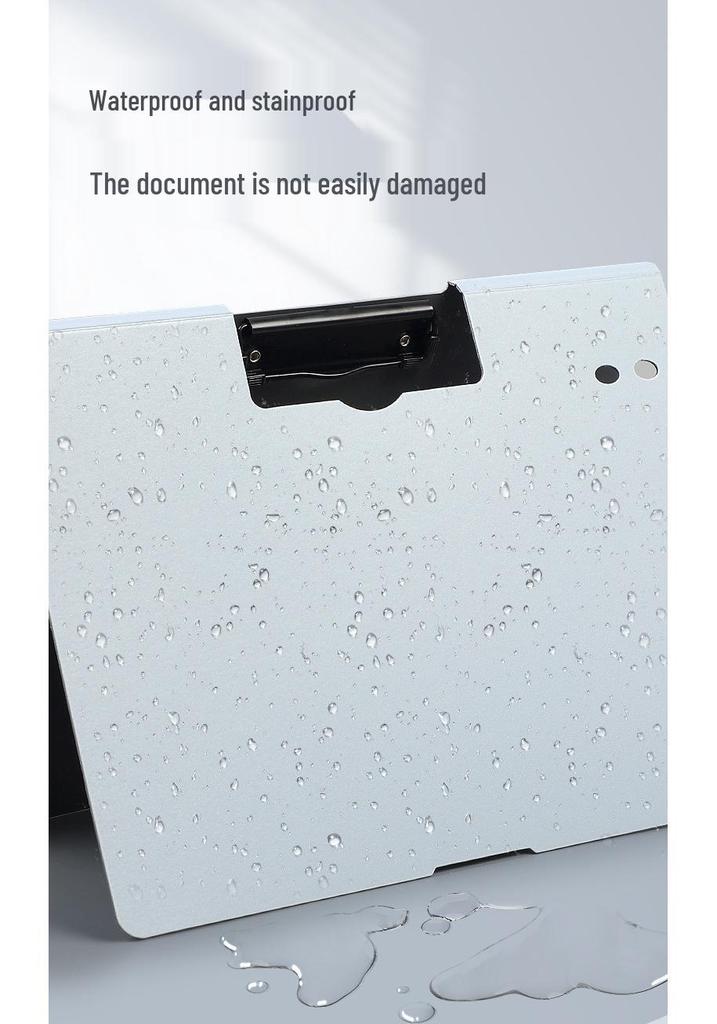 A4 Double Clip Folder for Documents and Resume Storage