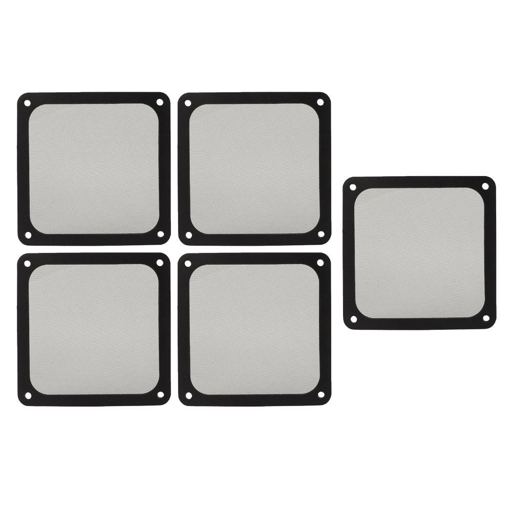 5PCS Nylon Mesh Fan Dust Filter Easy Installation Computer Fan Filter PC Cooler Filter Power Supply