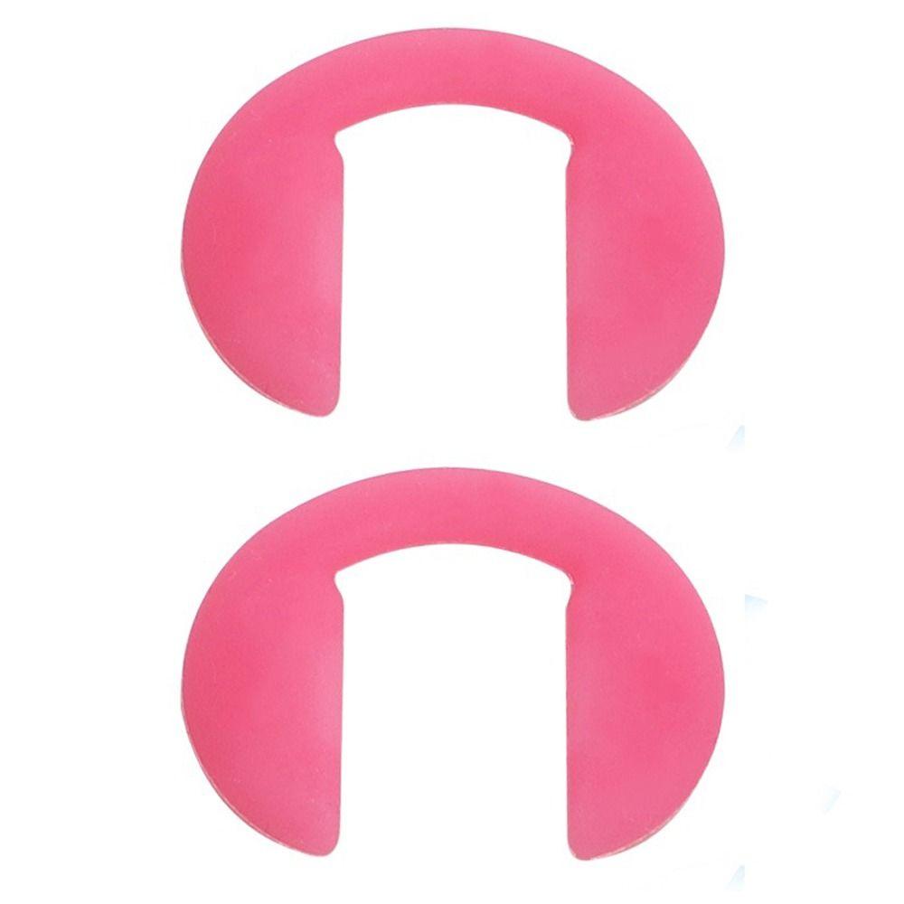 Подушечки силиконовые прозрачные U-образные корейские носовые упоры подушечки для очков поддержка очков ушной крючок