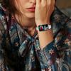 Для Huawei Band 10/9/8 Регулируемый нейлоновый ремешок для часов Волнистый дизайн Эластичный браслет