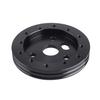 Steering Wheel Bolt Adapter, 6 Hole to 3 Hole Aluminum Hub Spacer, 0.5" 1" Thickness for Racing Car Steering Column