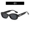 New Retro Y2K Style Small Square Sunglasses Women Cat Eye Sunglasses Fashion Colorful Mirror Goggles Men Punk Sports Sun Glasses