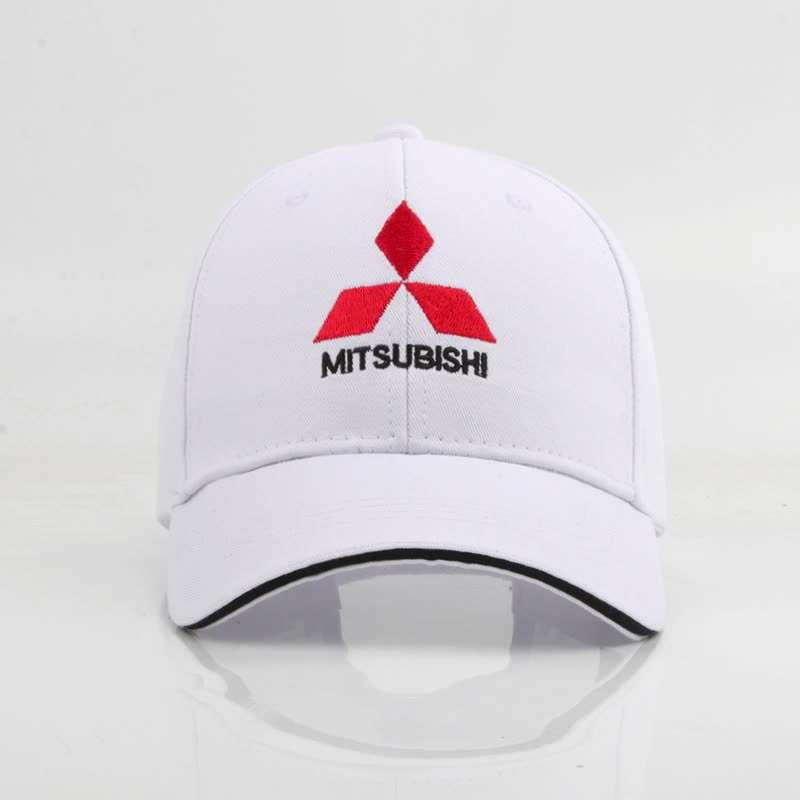 Universal Cotton Embroidery Baseball Cap for Mitsubishi Outlander L200 ASX Lancer Mirage Ralliart Pajero Triton Eclipse Sun Hat