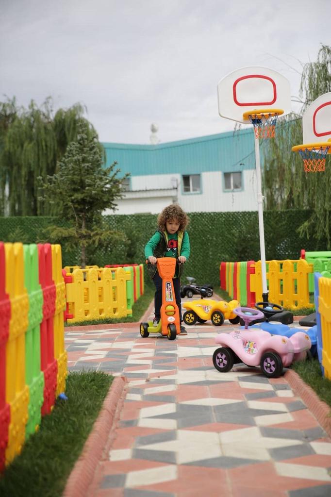 Скутер King 3 колеса оранжевый