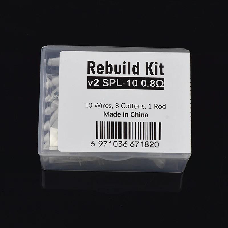 1 комплект Высококачественный DIY Ремонтный комплект V2 Spl-10 0,6/0,8 Ом Spl-10 1,0/1,2 Ом Сетка Проволока Сопротивления Запасные Аксессуары Инструмент