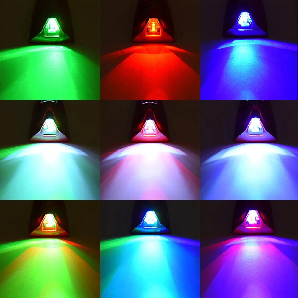 Универсальный светодиодный фонарь на солнечной батарее, антенна «Акулий плавник», модифицированный фонарь на крышу, антенна на ремень, сигнальная лампа безопасности вождения, автомобильные принадлежности