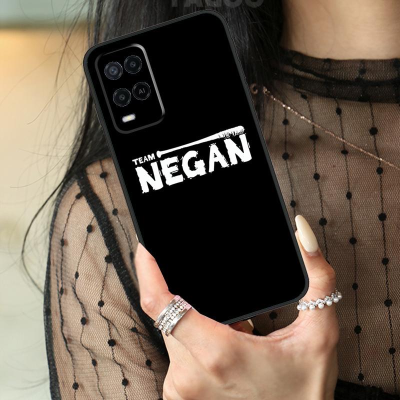 Negan The Walking Dead Case For Oppo A74 A94 A54 A80 A60 A40 A18 A38 A58 A78 A98 A96 A76 A16 A15 A17 A57 A77 A5 Pro