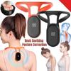 1PC Ultrasonic Lymphatic Soothing Body Shaping Neck Massager Neck Pain Relief Smart Sitting Posture Corrector for Men Women Children